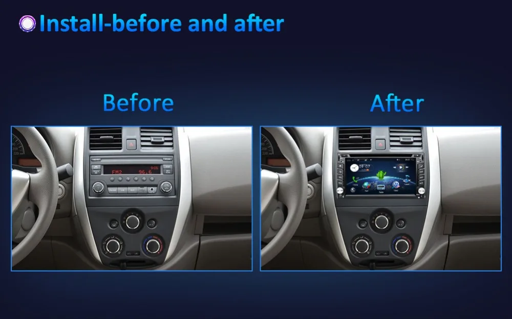 2 Din Android четырехъядерный автомобильный dvd для NISSAN QASHQAI Tiida универсальный
