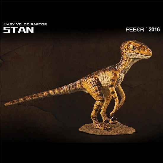 [ESTARTEK] REBOR Paleontology Коллекция 5 см детский Велоцираптор стан/детский утараптор Breeze