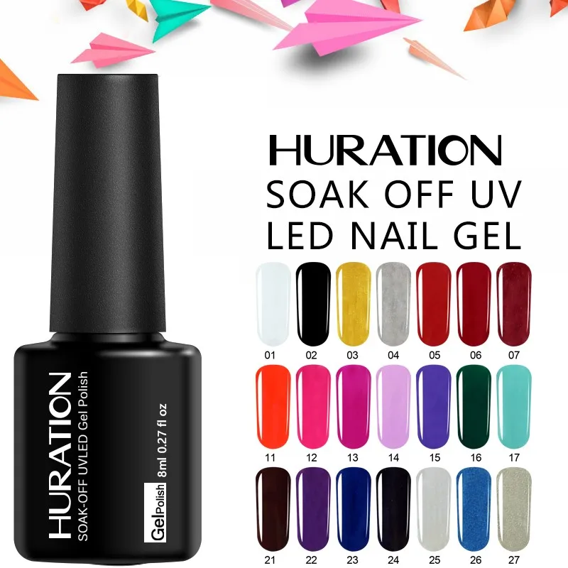 Huration Nail Art французский ню обычные Четкий Камуфляж 29 Цвет Наборы пряди с