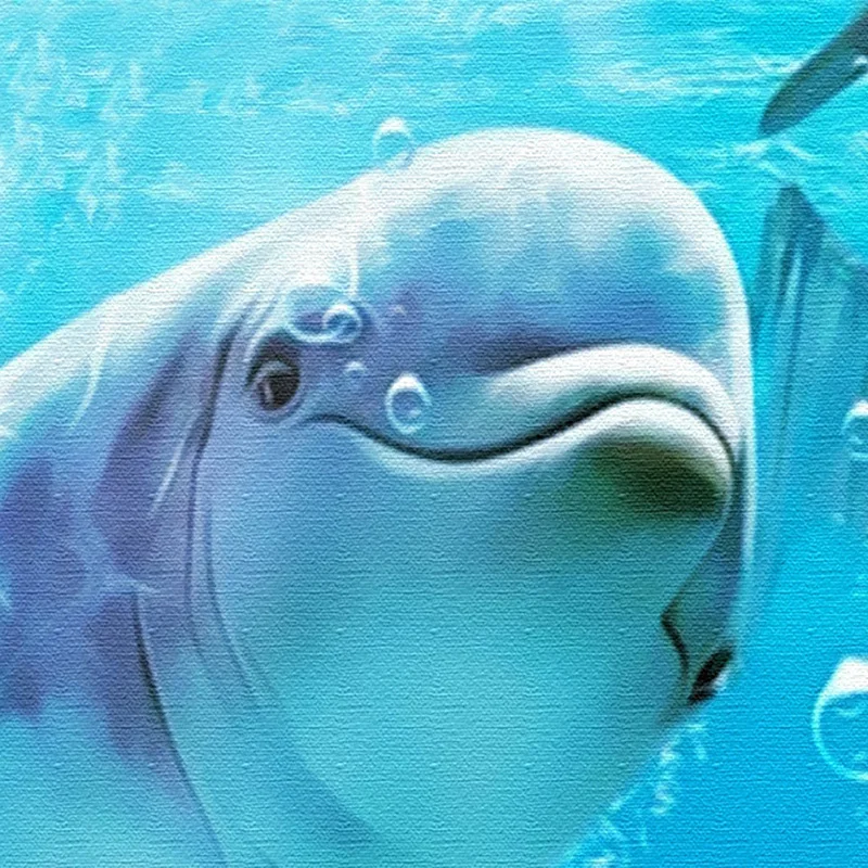 3D мультфильм подводный мир Настенные обои персонализированная Настройка