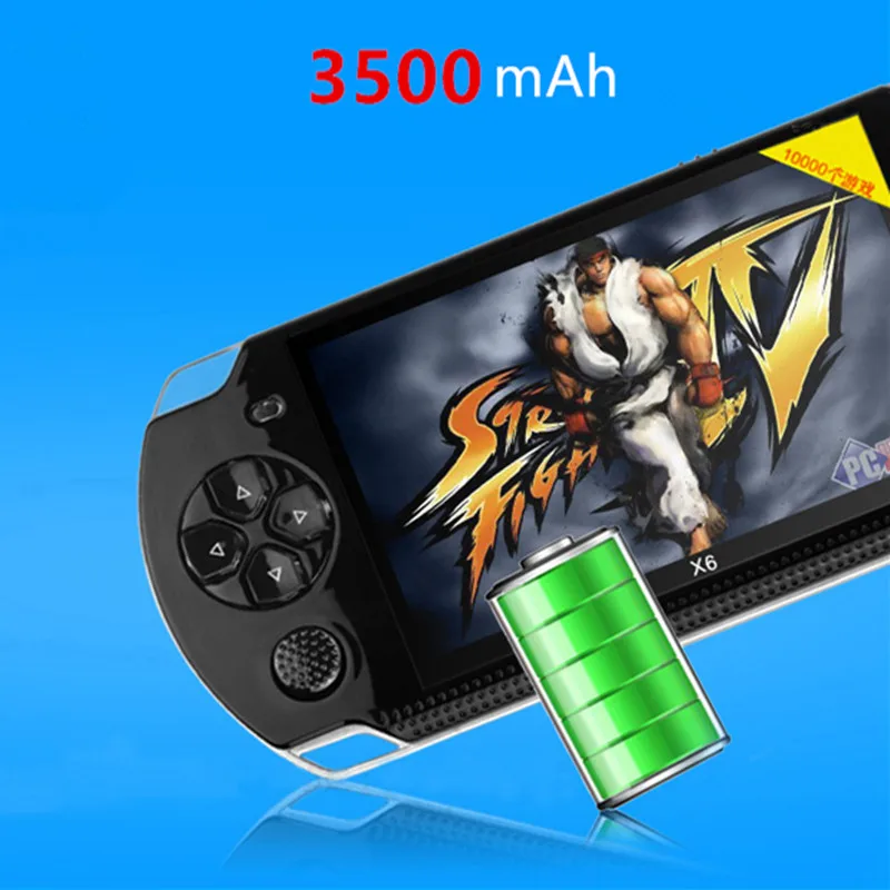 Детская игровая машина HD 4 3 дюйма с цветным экраном портативные игровые консоли