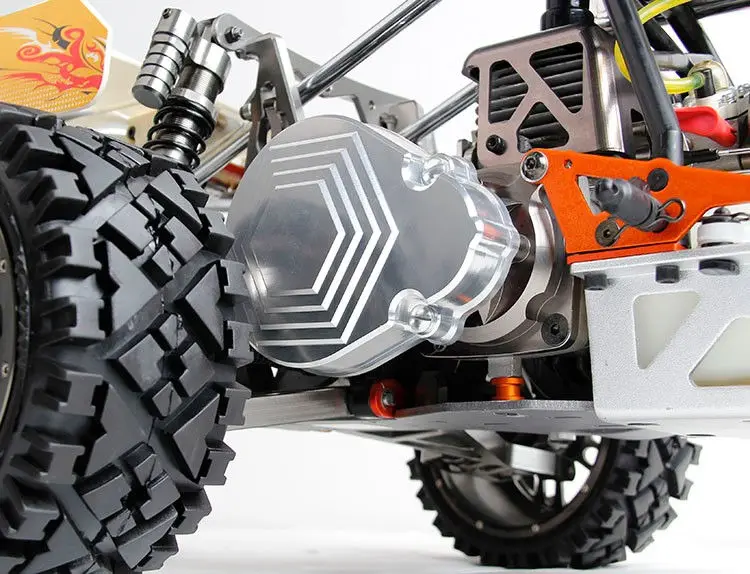 Baja CNC металлическая крышка шестерни новый алмаз для 1/5 HPI KM Rovan BAJA 5B 5T 5SC