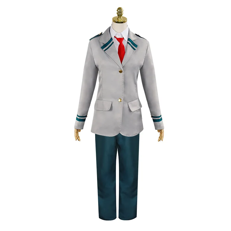 Школьная форма для взрослых My Hero academic Midoriya Izuku Bakugou Katsuki OCHACO URARAKA Косплей Аниме Boku No