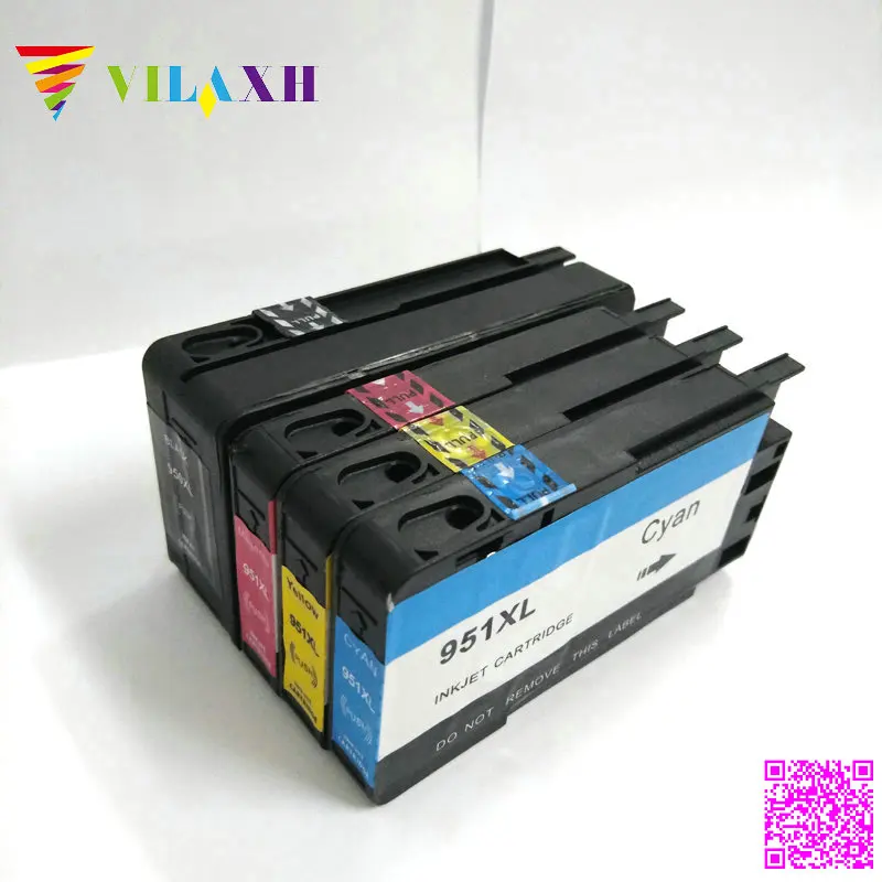 Сменный картридж Vilaxh 950xl 951xl для hp 950 951 xl officejet Pro 8100/8600/8630/8650/8615/8625/251dw 4