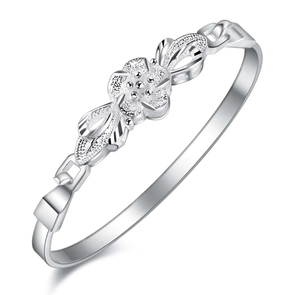 2018 Fashion Jewelry Womens Accessories Vintage White Mental Jewellry Designer Bracelets For Women Luxury Silver 925 | Украшения и