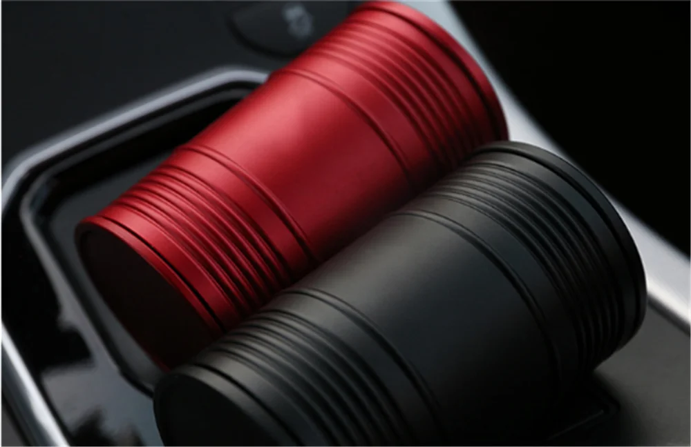 Автозапчасти Металлическая Пепельница новая термостойкая форма автомобиля для