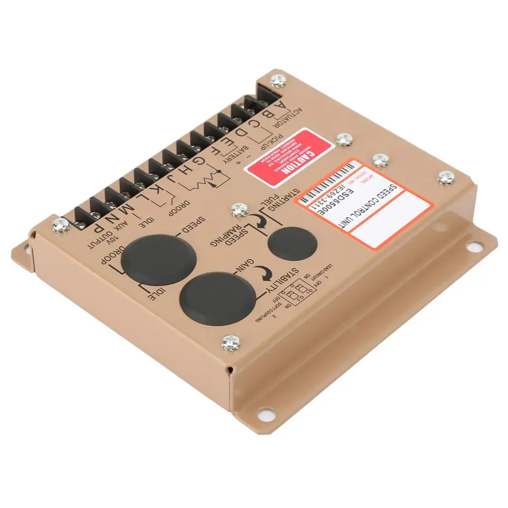 ESD5500E контроллер скорости генератора электронный регулятор скорости двигателя генератор Governor контроллер Панель 1 кГц~ 7,5 кГц