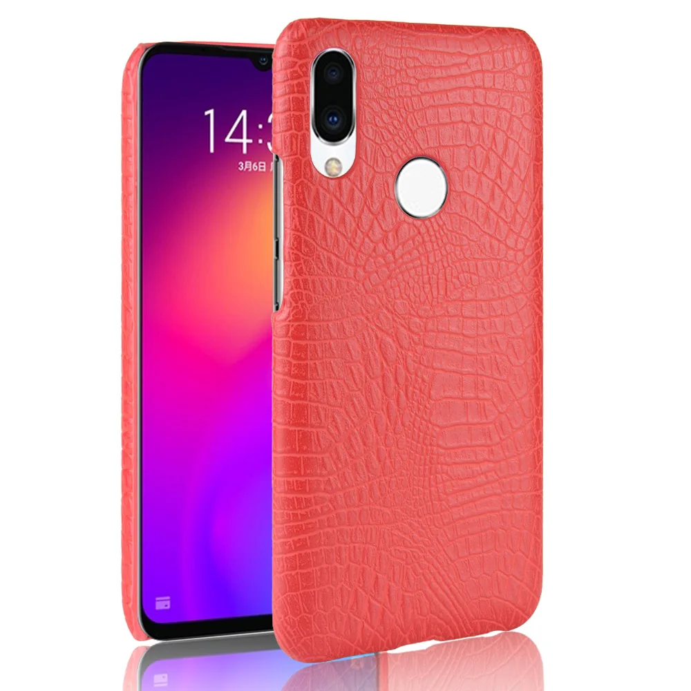 Leather Case for Meizu M9 M6 M5 Note Cover Hard Back Crocodile Snake For M6T M6S M5S M5C M3S M3 U10 U20 Pro 6 7 |