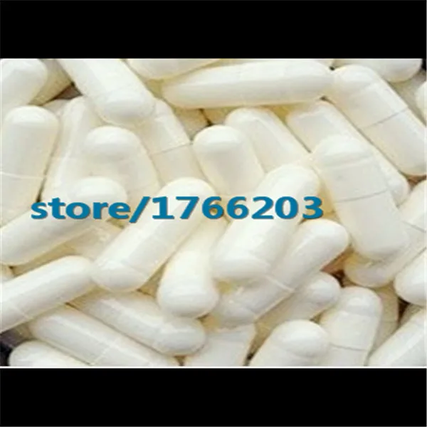 

High quality capsule shell" white " Empty Vegetable GELATIN Pill Capsules Size 0 (1000PCS) "REFILLING POWDER"