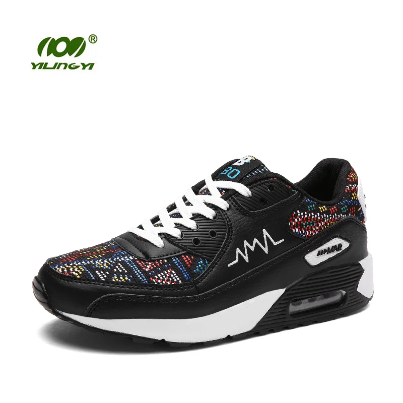 Yilingyi мужские кроссовки 9908 дышащий DMX амортизацию воздушной подушке Ultra Boost для