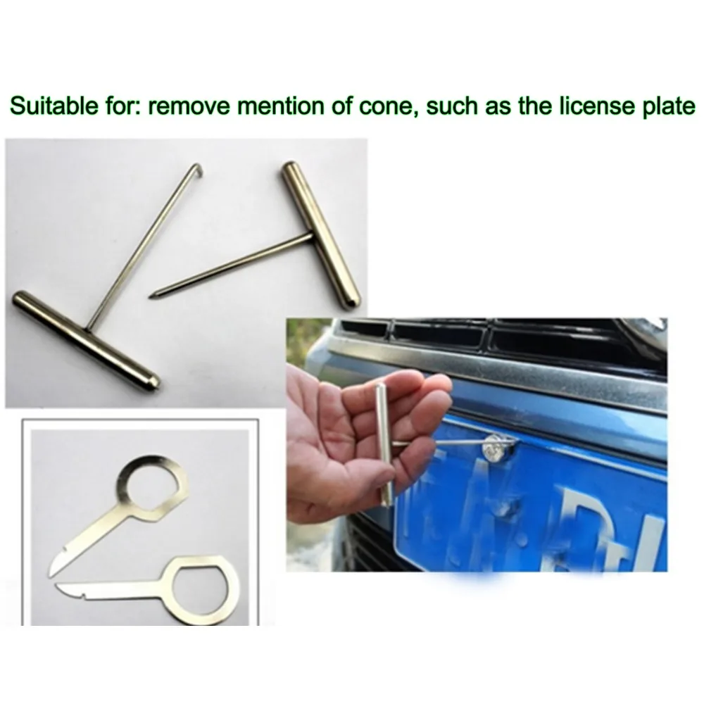 12pcs Plastic Car Panel Remove Kits Auto Radio Door Clip Trim Dash Audio Removal Installer Pry Repairing Vehicle Tools K01 |
