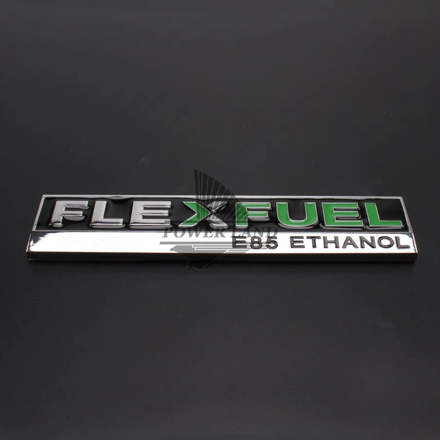 3D металлический FLEXFUEL E85 этанол авто Стайлинг эмблемы наклейки значок наклейка