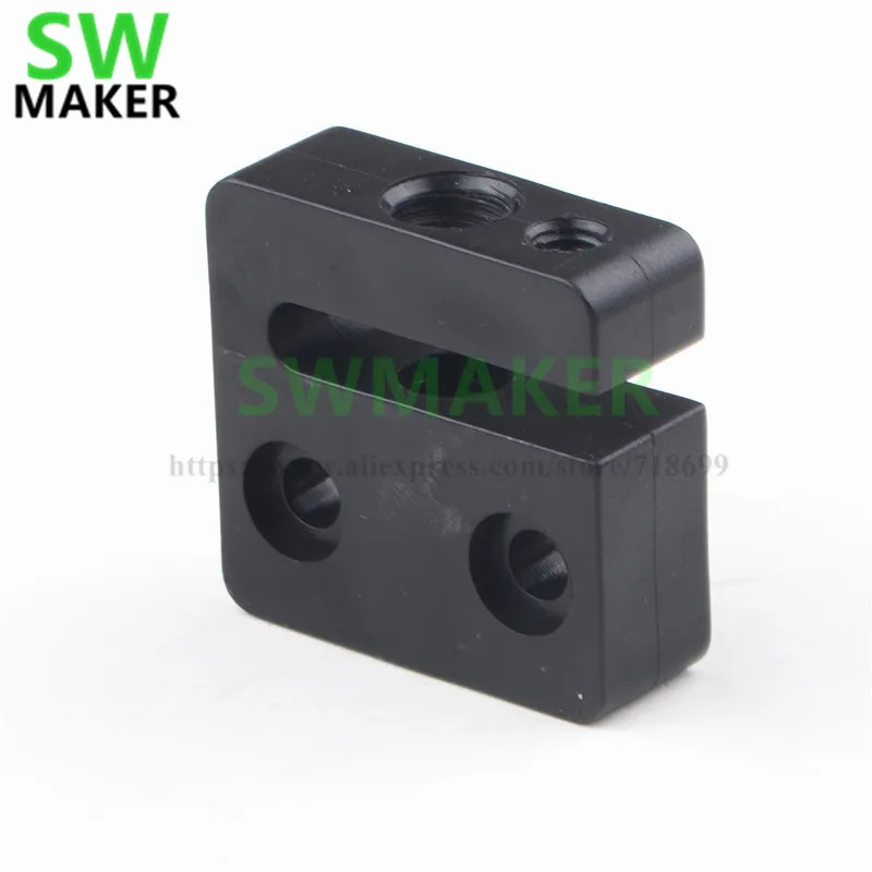 

SWMAKER 2pcs TR8x8 / TR8x4 / TR8x2 Anti Backlash Nut Block for 8mm Metric Acme Lead Screw CNC 3D printer spare parts TR8 POM nut