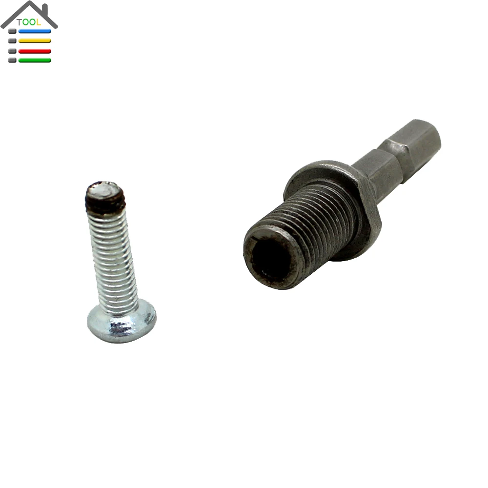 Новинка переходник с шестигранным хвостовиком 1/4 дюйма оправка шатун резьба 3/8