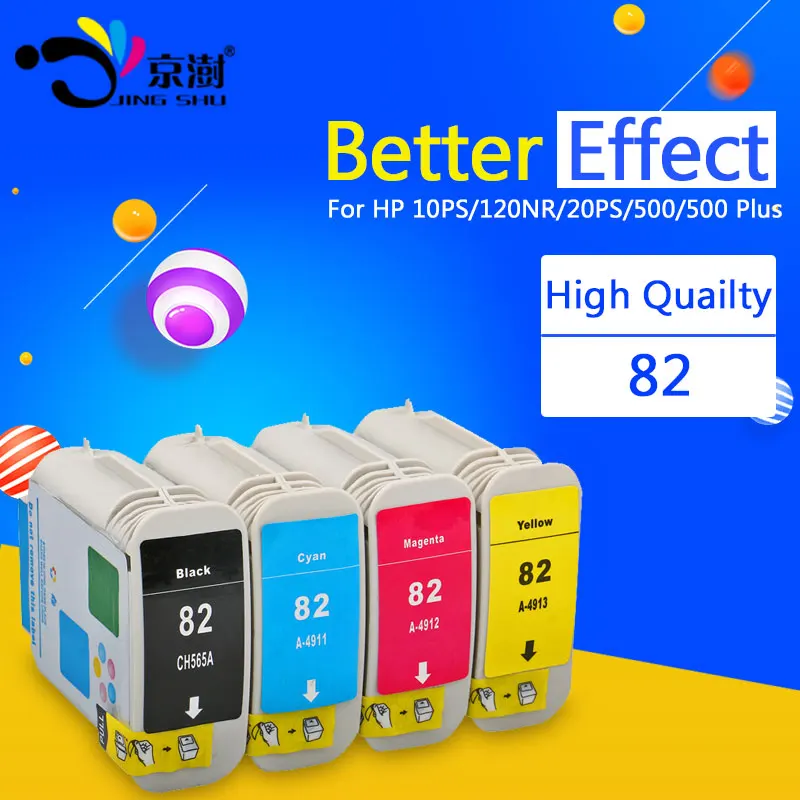 compatible ink cartridge 82 CH565A C4911A C4912A C4913A for HP DesignJet 10ps 120nr 20ps 500 500ps 50ps 510 800 800ps 815 820 | Компьютеры