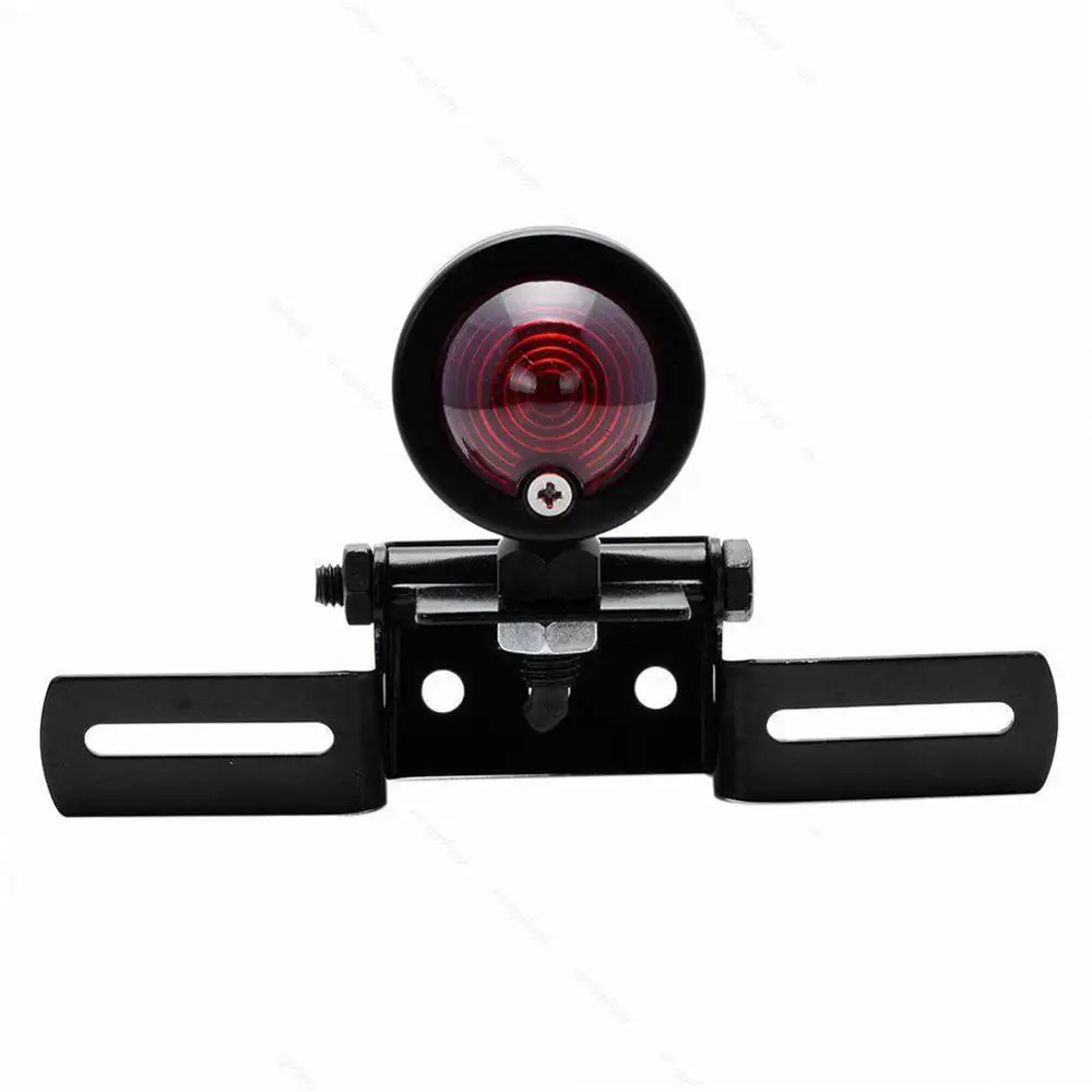 Задний фонарь для мотоцикла красный 12 В задний тормоз с держателем номерного