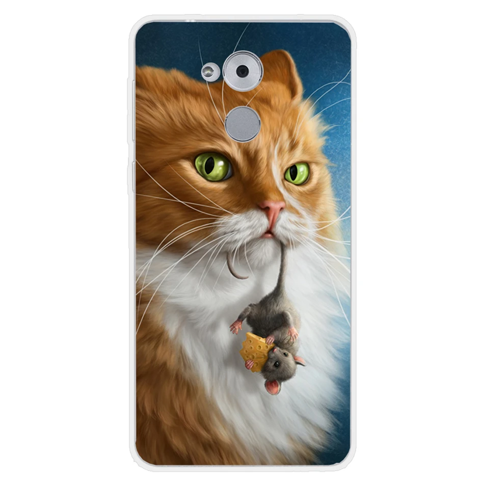 Soft Silicone For Huawei Honor 6C 6A Case 5.0&quot Printing Cool Back Cover Phone Shell 6 A C Coque |