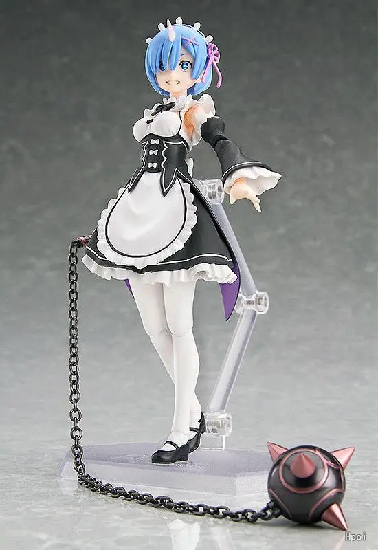Аниме Re: жизнь в другом мире от нуля Rem Figma 346 ПВХ фигурку Коллекционная модель