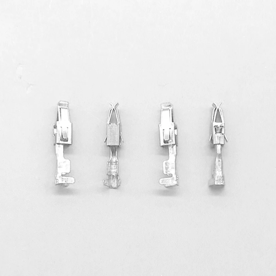 

50pcs 3.5 mm Uninsulated Auto Electrical Female Terminal Car Splices Wire Crimp Terminal