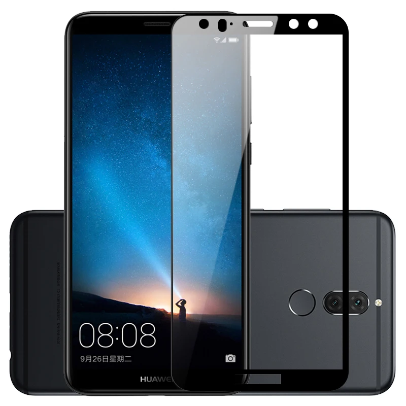 

MAKAVO закаленное стекло 2.5D для Huawei Nova 2i, полная защита экрана, Защитная пленка для Huawei Mate10 Lite
