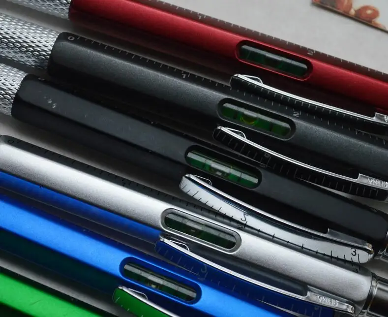 1 шт 7 цветов современный дизайн шариковых ручек многофункциональный