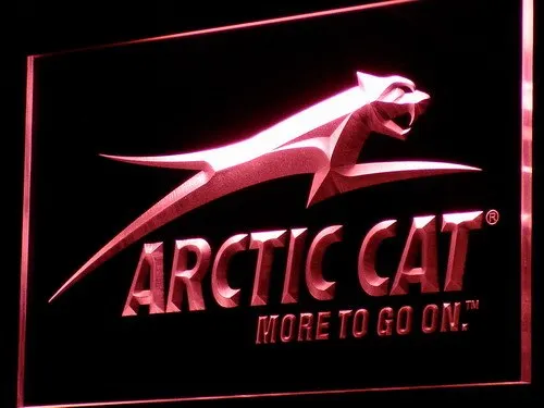 D129 Arctic Cat снегоходы логотип светодиодный неоновый знак с переключателем вкл/выкл