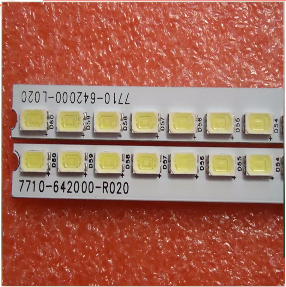 2 шт./лот CRH-CW4256302003L1B/R1BPREV1.0 7710-64200-L020/R для Skyworth Светодиодная лента 60 светодиодов 474