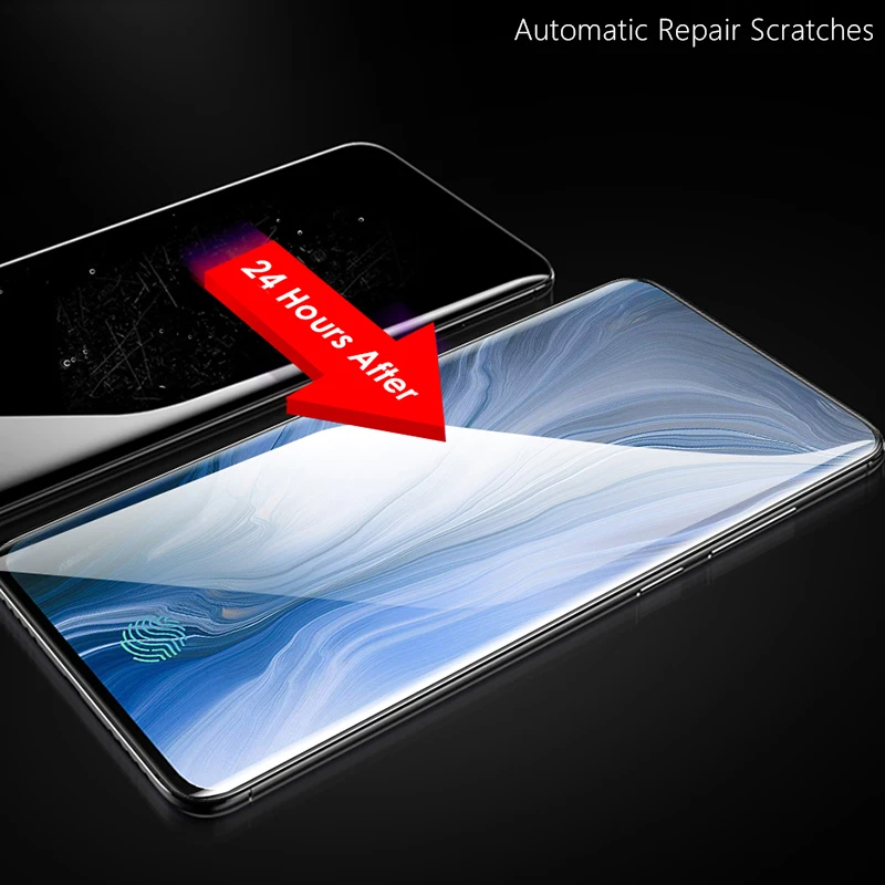 CHYI 3D изогнутая пленка для Oppo Reno 10x zoom CPH1919 защита экрана полное покрытие гидратационная пленка с инструментами не закаленное стекло