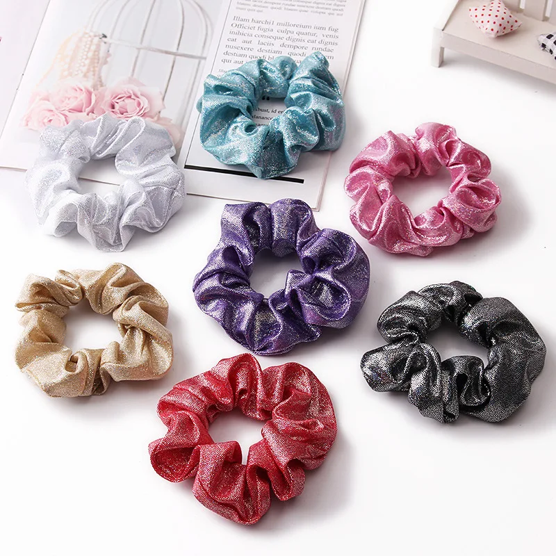

Soft 1PC Hair Rope Hair Ties Hair Bands Adjustable Hair Accessories Elastic Hair Ponytail Holders Colorful Comfortable 17 Colors