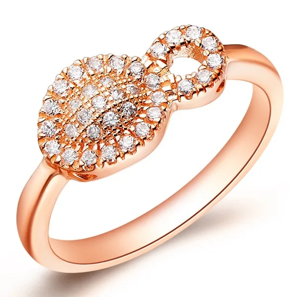 

NEW set of 925 Sterling Silver suit set Austria crystal water drop ring fashion European and American Jewelry
