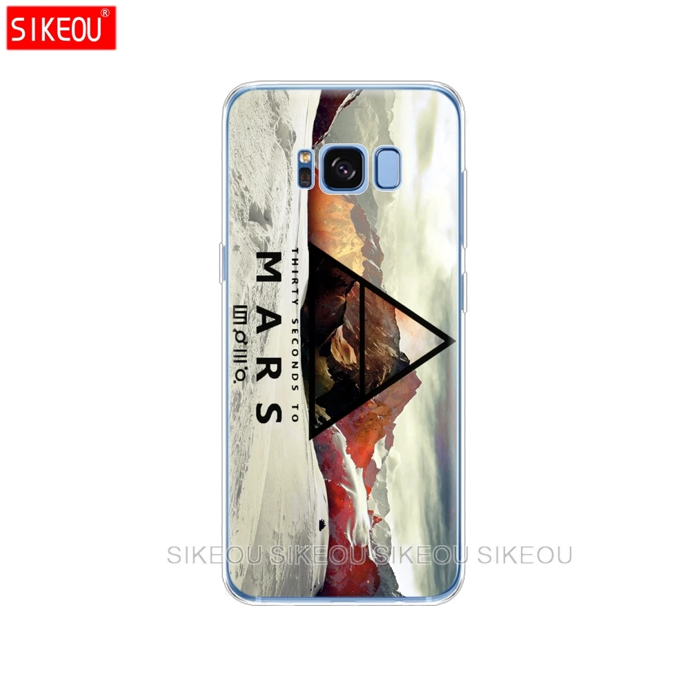 silicone case for Samsung Galaxy S9 S8 S7 S6 edge S5 S4 S3 PLUS phone cover 30 Second To Mars | Мобильные телефоны и