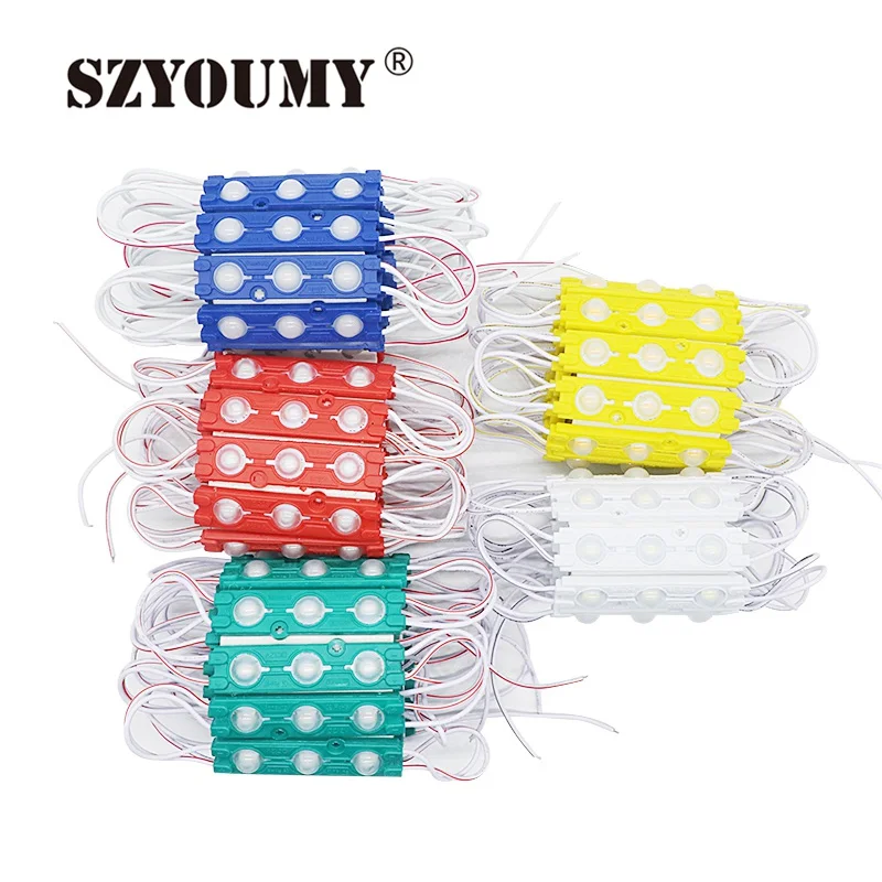 SZYOUMY DC12V 5730 SMD 3 светодиодный модуль впрыска жесткая полоса свет лампы