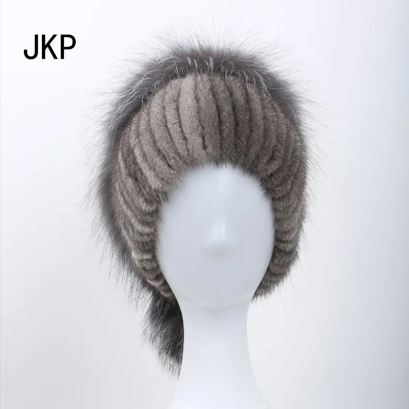 Российские зимние шапки для женщин натуральная норковая меховая шапка с цельным