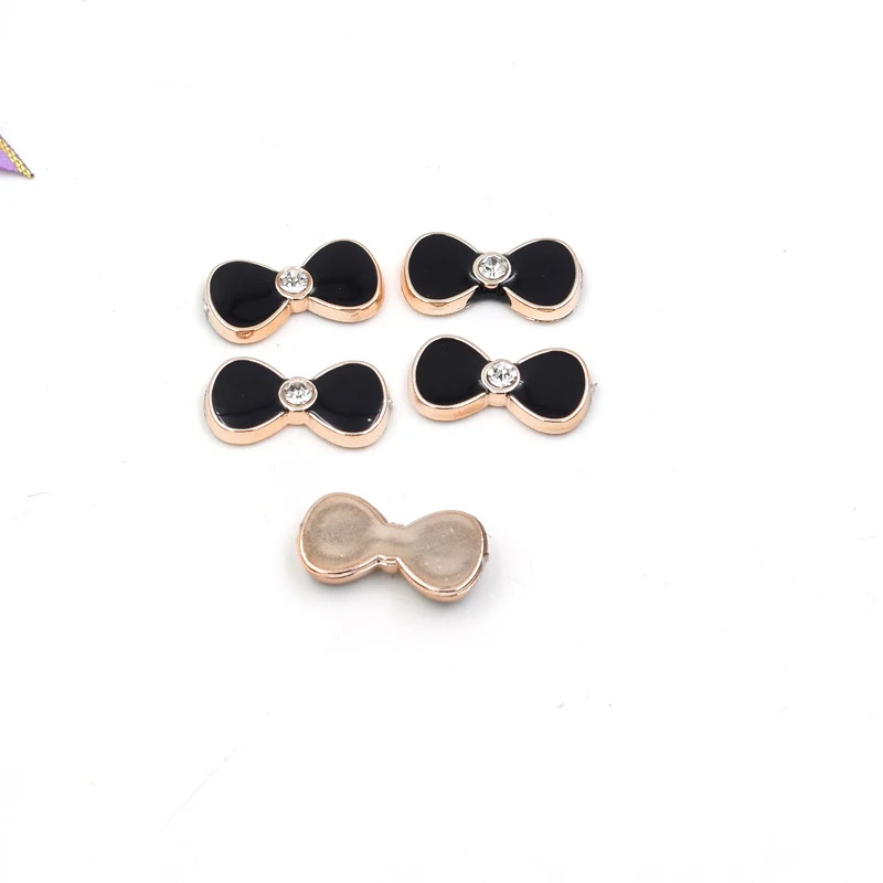 Опт Прямая поставка золотой цвет клей на ленту прозрачный черный хороший бантик