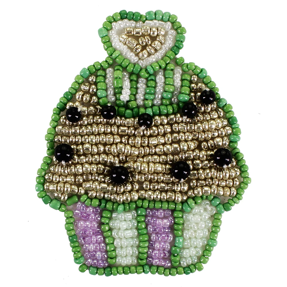 Ручная работа бисерные нашивки для мороженого аппликация броши детская обувь