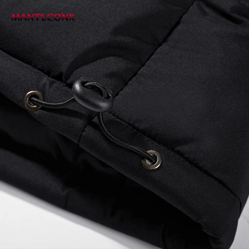 MANTLCONX 5XL 6XL зимние Для мужчин жилет без рукавов повседневные пальто Мужская на