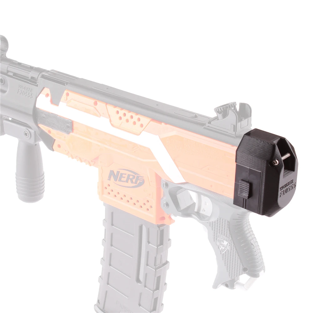 Рабочий мод F10555 наплечная 3D печать MP5 D для Nerf N strike Elite Stryfe|Игрушечное оружие| |