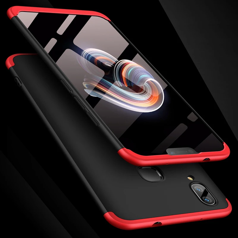 

X21 Luxury 360 Degree Case For VIVO X21 Cases With Tempered Glass Full Cover For VIVO X21 X 21 Phone Case 6.28''