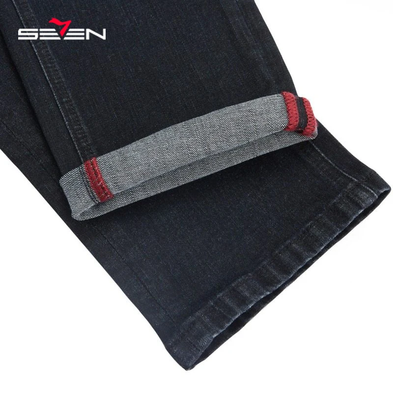 Seven7 Для мужчин's джинсы деловые Casual модные для мужчин s slim fit Штаны Классические