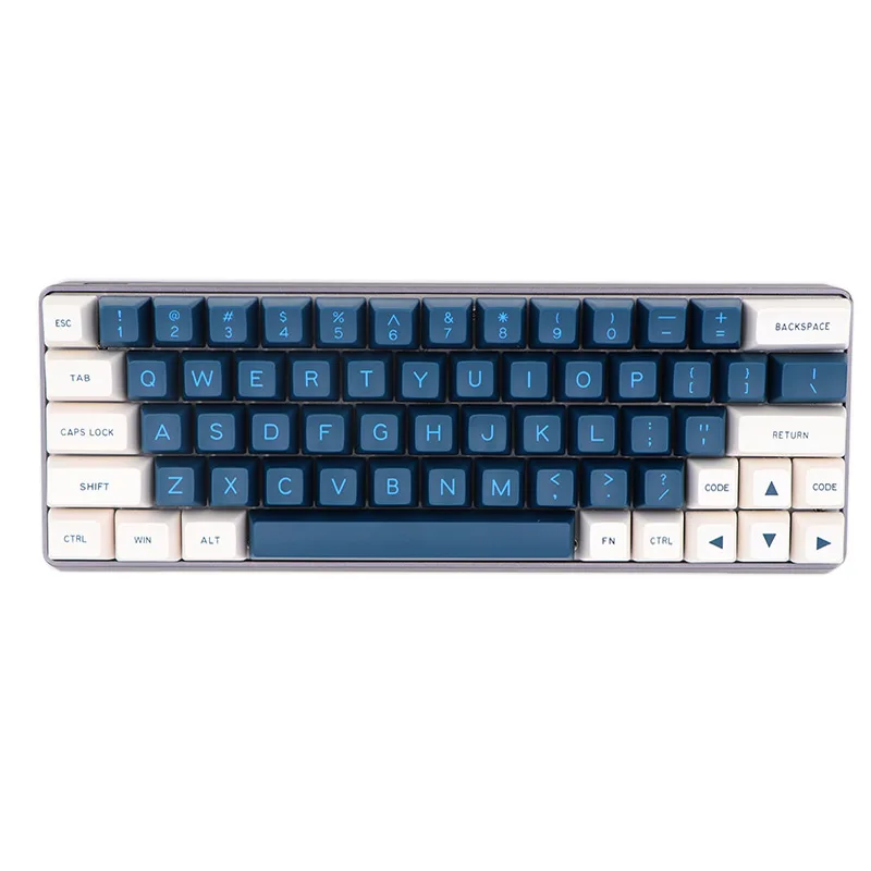 MAXKEY бело зеленые 134 клавиш с профилем SA набор для проводной USB механической