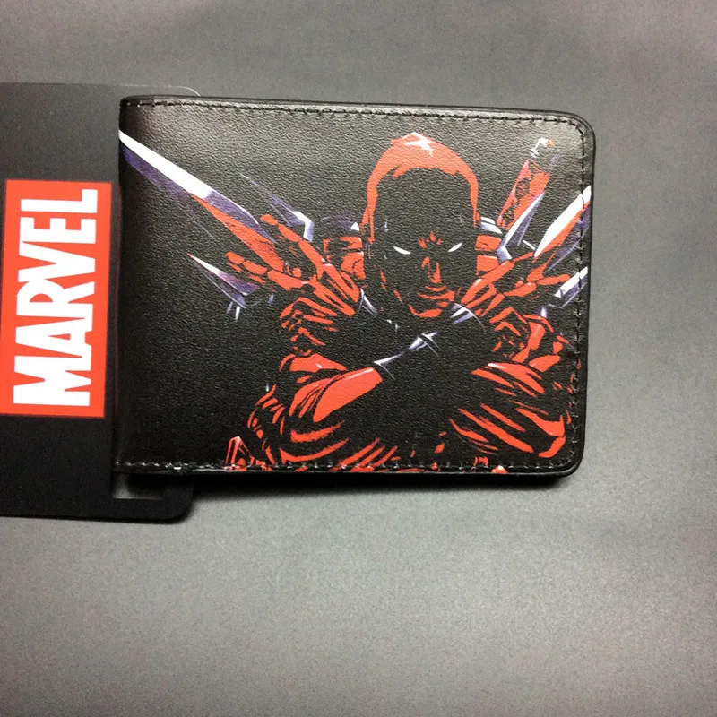 Комиксы DC Marvel the dealpool Новый мутант мультяшный кошелек Уэйд Уинстон Уилсон 3D с