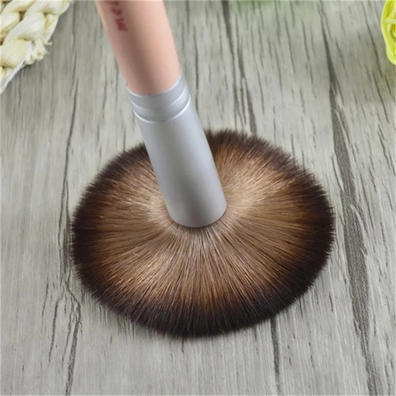 3 Colors Solid Wood Makeup Brushes Soft Contour Face Powder Foundation Blush Brush Cosmetic Tool pinceaux de maquillage | Красота и