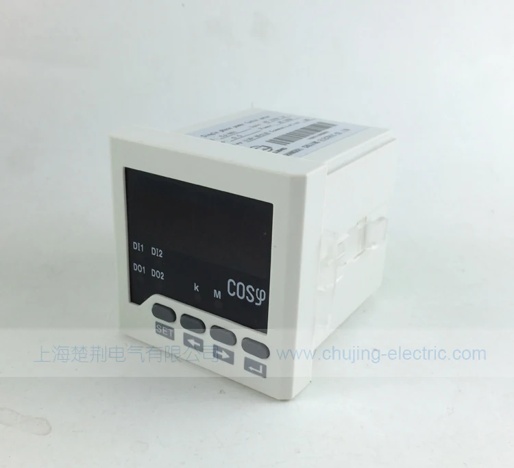 Бесплатная доставка!! Однофазный цифровой измеритель коэффициента мощности COS