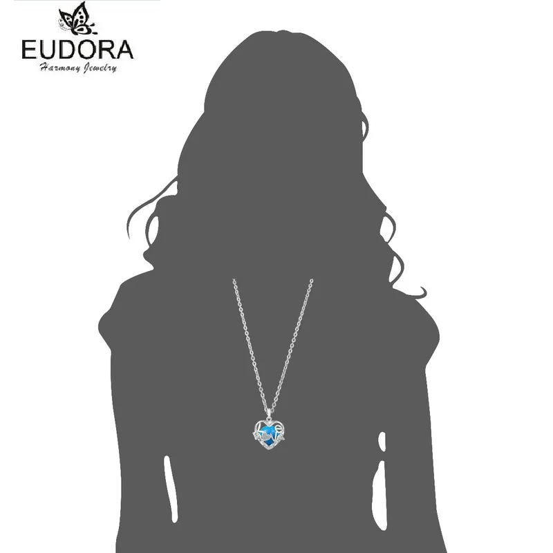 Подвеска в виде шара гармония Eudora 20 мм подвеска колокольчика сердца дырочку для