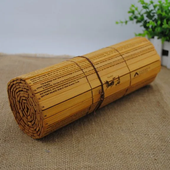 

HOME OFFICE ART -Asia gift present --The ART of WAR # Sun-Tzu bamboo Collection Edition - TOP business gift (2 language) --