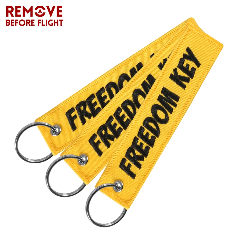 

3 шт., брелки для ключей «Freedom»