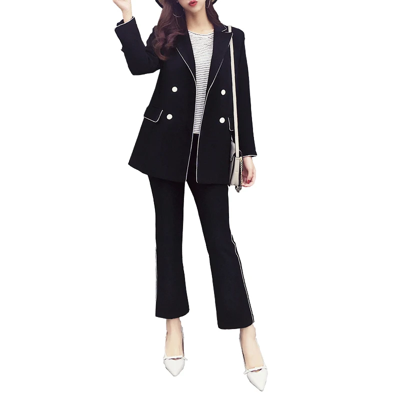 Женский костюм в британском стиле новый весенне-осенний небольшой повседневный