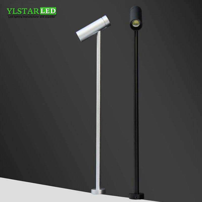 YLSTAR Бесплатная доставка DC12V светодиодный мини прожектор Cree счетчик Полюс дисплей