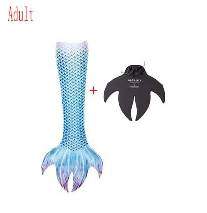 Женский костюм Русалочки с моноластом для косплея купальный взрослых из 2