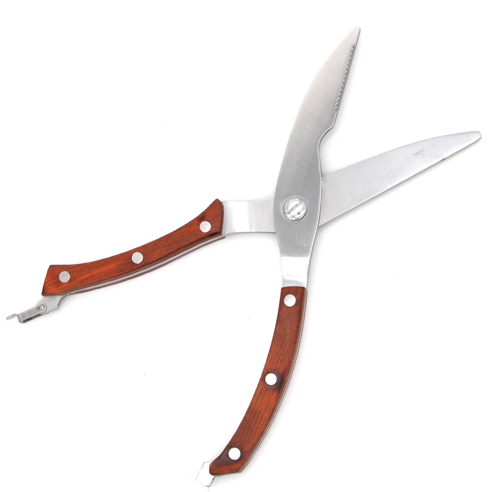 255mm Stainless Steel Scissors Kitchen Home Chicken Fish Bone Poultry Multipurpose Sharp Cutter Cook Shears Tool | Инструменты